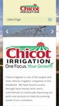 Mobile Screenshot of chicotirrigation.com