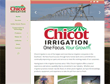 Tablet Screenshot of chicotirrigation.com